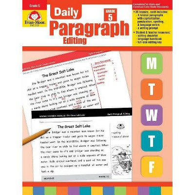 Daily Paragraph Editing Grade 5 - (Paperback)