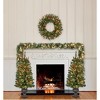 Holiday Living 4-Piece Holiday Decor Set with 2 Trees, Garland and Wreath - 2 of 4