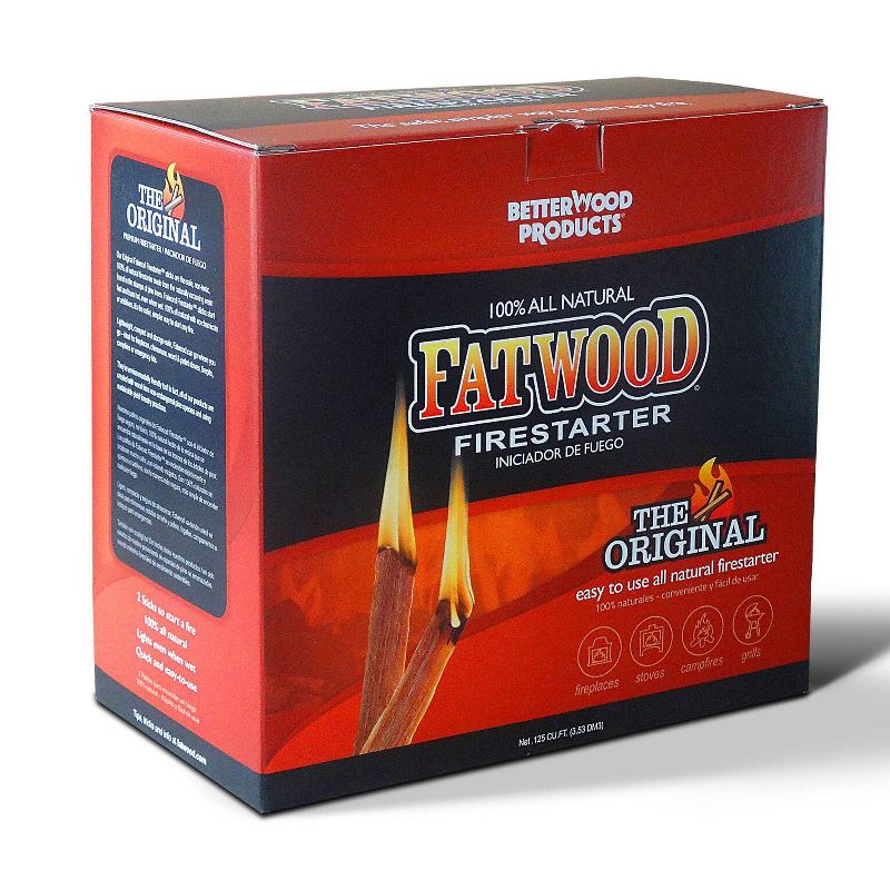 Betterwood 10lb Firestarter and Betterwood Pine 5lb Firestarter for Campfire, BBQ, or Pellet Stove; Non-Toxic and Water Resistant, 5 of 8