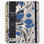 Wit & Delight 2023-24 12 Month Academic Planner July-June 8.5"x11" Blue Marble
