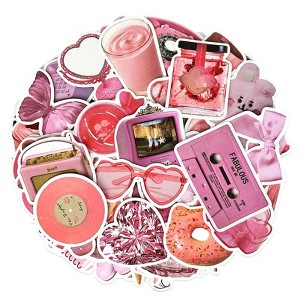Wrapables Waterproof Vinyl Stickers for Water Bottles, Laptop, Phones, Skateboards, Decals for Teens - 1 of 4