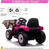 Kids Ride-On Excavator with Parent Remote, 12V Electric Construction Vehicle for 3-6 Year Olds, LED Lights, Horn, Music, 2+1 Speed Gears, EVA Tires - 2 of 4