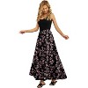 Women's Flowy High-Waist Maxi Skirt - Summer Pleated Long Skirt with Pockets - 3 of 4