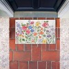 Stupell Industries Springtime Wildflower Blossoms Printed Outdoor Door Mat, design by Jenny Faw, 18"x30" - 3 of 4
