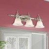 Livex Lighting French Regency 3 - Light Vanity in  Brushed Nickel - 2 of 4
