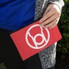 Green Lantern Blackest Night Red Lantern Logo Makeup Cosmetic Bag Organizer Pouch - 3 of 4