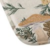 Colorful Wild Mushrooms Memory Foam Bath Rug - Deny Designs: Microfiber, Machine Washable, Non-Slip Backing - 3 of 3