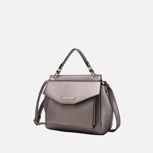 MKF Collection Vida Vegan Leather Women’s 3-in-1 Backpack by Mia K - Pewter - 1 of 3