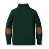 Hope & Henry Boys' Organic Half Zip Pullover Sweater with Elbow Patches, Infant - image 3 of 4