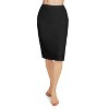 Memoi Women's High-Waist Double-Bonded 26" Half Slip - 2 of 4