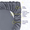 6 Piece Sheet Set, Deluxe Ultra Soft 1500 Series, Double Brushed Microfiber by Sweet Home Collection® - 4 of 4