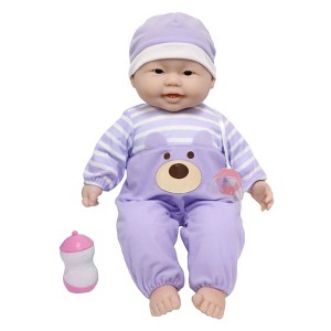 Lots to Cuddle Babies 14" Black Hair Baby Doll - 1 of 4