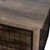 Dog Crate Furniture with Cushion, Wooden Dog Crate Table, Double Doors Furniture, Heavy Duty End Table Dog Crate for Dogs Indoor, Dog Cage Medium, C - 4 of 4