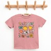 The Juniper Shop Flowers and Butterflies Youth Short Sleeve Tee - S - Mauve - 2 of 4