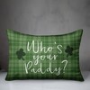 Creative Products Who's Your Paddy 20 x 14 Spun Poly Pillow - image 3 of 3