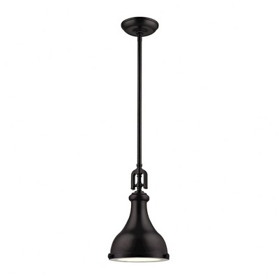 Elk Home Rutherford 1 - Light Pendant in  Oil Rubbed Bronze