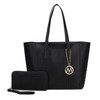 MKF Collection Dinah Light Weight Tote Bag with Wallet by Mia K - 2 of 4