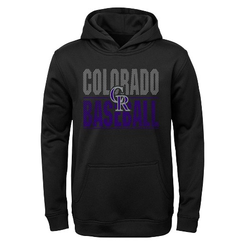 Colorado Rockies Women's Plus Size Lace-Up V-Neck Pullover Hoodie
