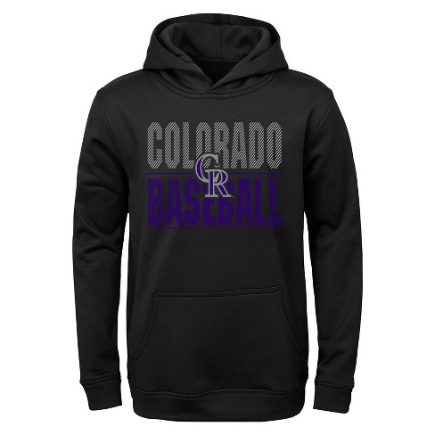 MLB Colorado Rockies Boys' Poly T-Shirt - XS