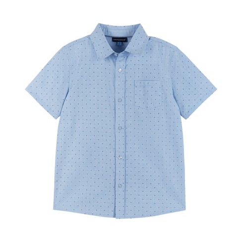 Andy & Evan  Kids Light Blue Chambray Buttondown Shirt - image 1 of 4