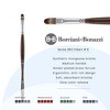 Borciani e Bonazzi UNICO Synthetic Mongoose Artist Paint Brush - Series 802 Filbert - Size #8 - Watercolors, Oil & Acrylic Paint - Handcrafted in - 2 of 4