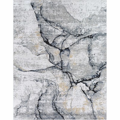 Hauteloom Fremantle Gray Marble Rug