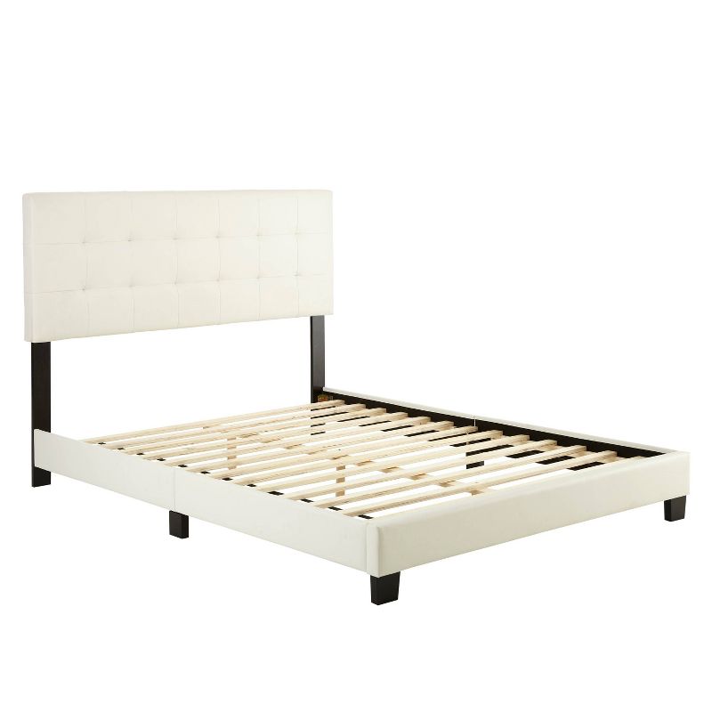 Macie Faux Leather Platform Bed - Eco Dream, 1 of 9