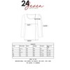24seven Comfort Apparel Womens Elbow Sleeve Swing Tunic Top For Women - 4 of 4