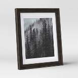 8" x 10" Double Matted Table Frame Dark Brown - Threshold™