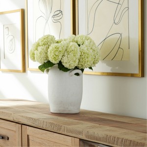 Decorative Ceramic Vase for Flowers in Room Display - Traditional Vase Perfect Home Decor Accent for Living Room, Bedroom, and Office - 1 of 4