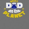 Rerun Island Men's Best Dad On The Planet Short Sleeve Graphic Cotton T-Shirt - 2 of 3