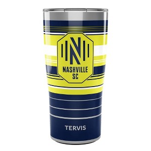 MLS Nashville SC 20oz Hype Stripe Stainless Steel Tumbler - 1 of 3