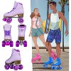 Crazy Skates Retro Roller Skates - Classic Style Quad Skates For Women And Girls - 3 of 4