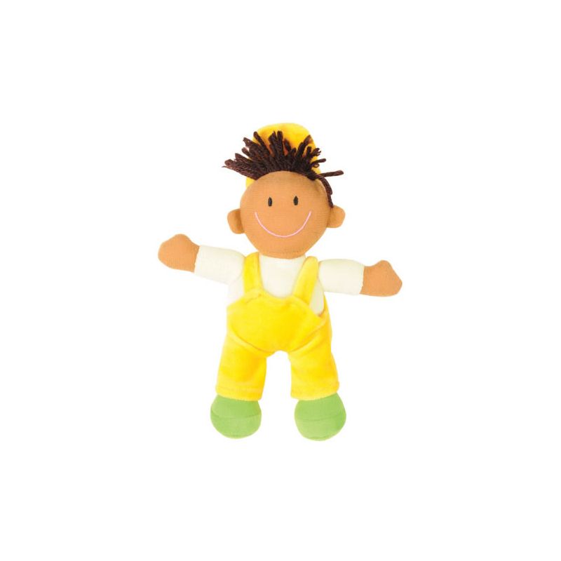 Kaplan Early Learning Diverse Soft Dolls with Yarn Hair - Set of 4, 4 of 6