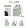 HTUTWOO Backpack Fits 14/15 Inch Laptop,Classical Casual Daypack Backpack Lightweight School Bookbag,Anti Theft Laptop Backpack, Back to School - 2 of 4