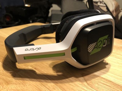 Astro A20 Wireless Gaming Headset - Black/Green with Transmitter Box