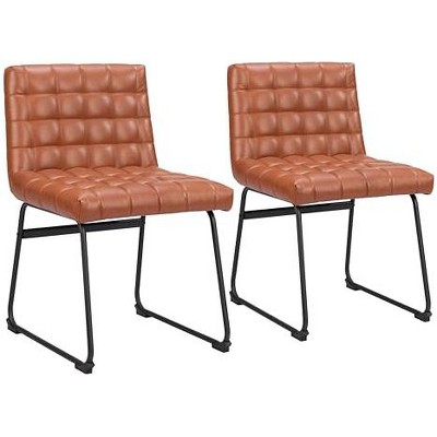 Zuo Pago Dining Chair (Set of 2) Brown