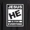 Men's - Instant Message - Jesus Rating Long Sleeve Graphic T-Shirt - 2 of 4