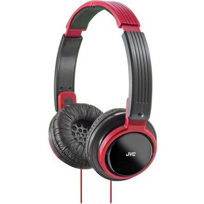 JVC America - JVC HA-S200-R RED RIPTIDZ ON-THE-EAR HEADPHONES