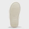 Kids' Pippa Embroidered Flower Slippers - Cat & Jack™ Cream - 4 of 4