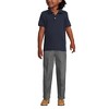 Lands' End Kids Short Sleeve Tailored Fit Interlock Polo Shirt - Large - Classic Navy - 4 of 4