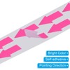 Unique Bargains PVC Waterproof Removable Self-Adhesive Floor Marking Arrow Sticker Labels 2000 Pcs - 4 of 4