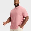 Men's Striped Pique Polo Shirt - All In Motion™ - 3 of 3