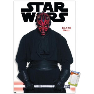 Trends International Star Wars: Saga - Darth Maul Feature Series Unframed Wall Poster Prints - 1 of 4