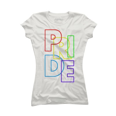 Adult Design By Humans Pride Sleek Text By MANGAZaB T-Shirt