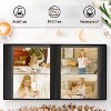 Attop Photo Album 4x6 200 Pockets for Wedding Gifts,Linen Hardcover Picture Albums for Family Anniversary Baby Vacation Pictures - 4 of 4