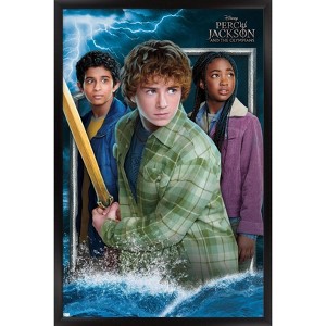 Trends International Disney Percy Jackson and The Olympians - Trio Framed Wall Poster Prints - 1 of 4