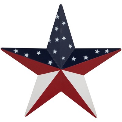 Northlight Metal Americana Star Wall Decoration - 15"
