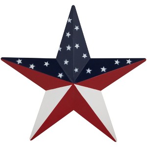 Northlight Metal Americana Star Wall Decoration - 15" - 1 of 4