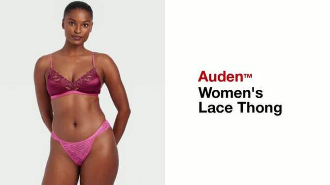 Women's Lace Thong - Auden™, 2 of 8, play video